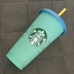 NEW Starbucks colour-changing reusable cold cup